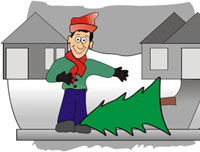 Christmas Treecycling