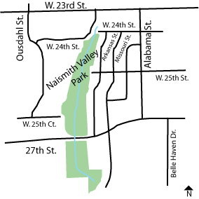 Naismith Valley Park Directions